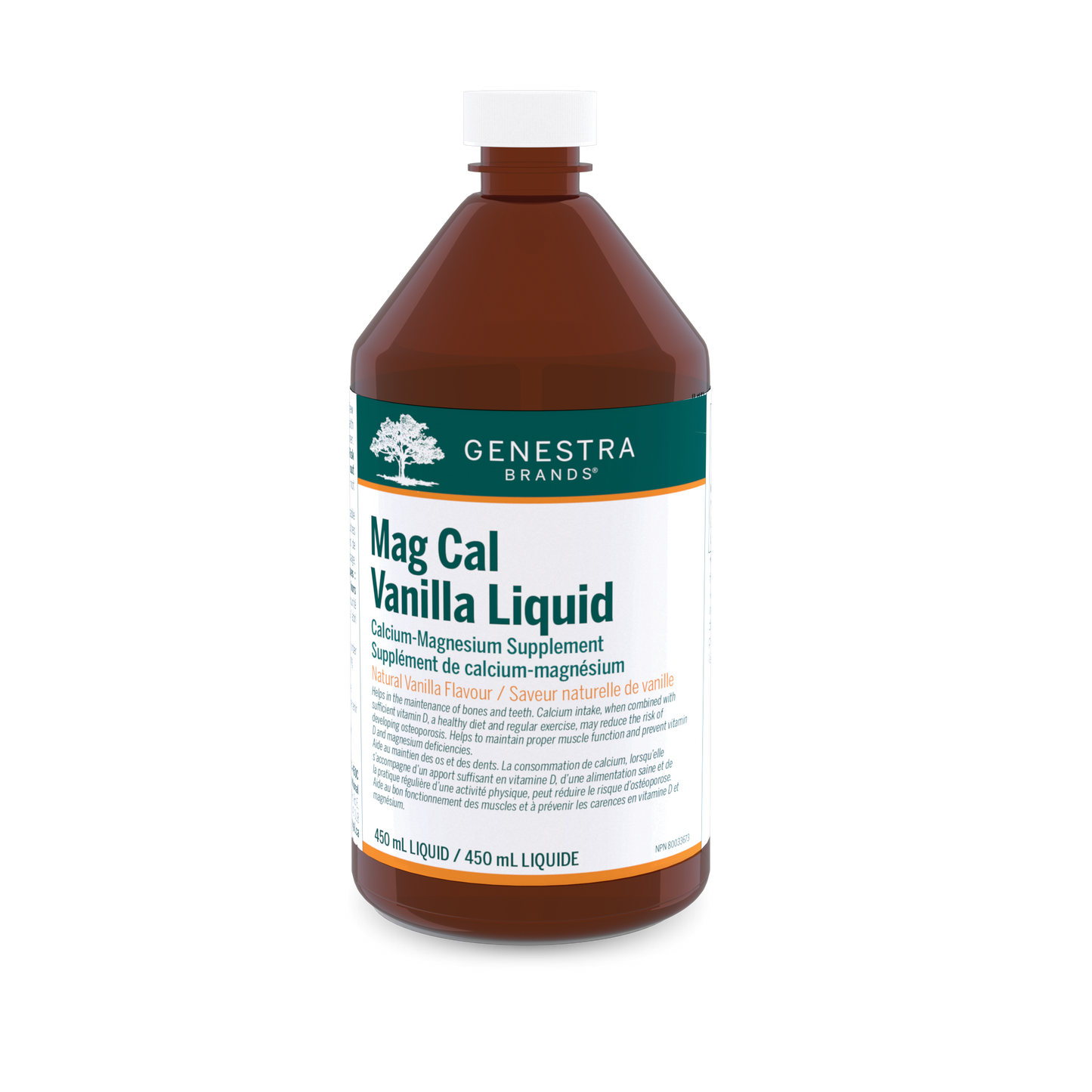 Mag Cal Vanilla Liquid (450 ml)
