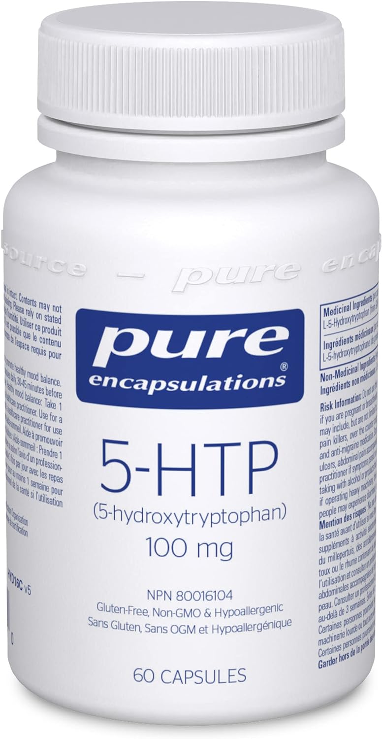 5-HTP 100 mg (5-hydroxytryptophan) (60 Capsules)