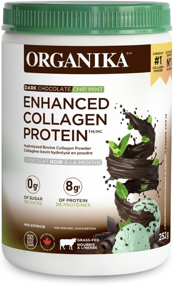 Enhanced Peppermint Chocolate Collagen (252g)