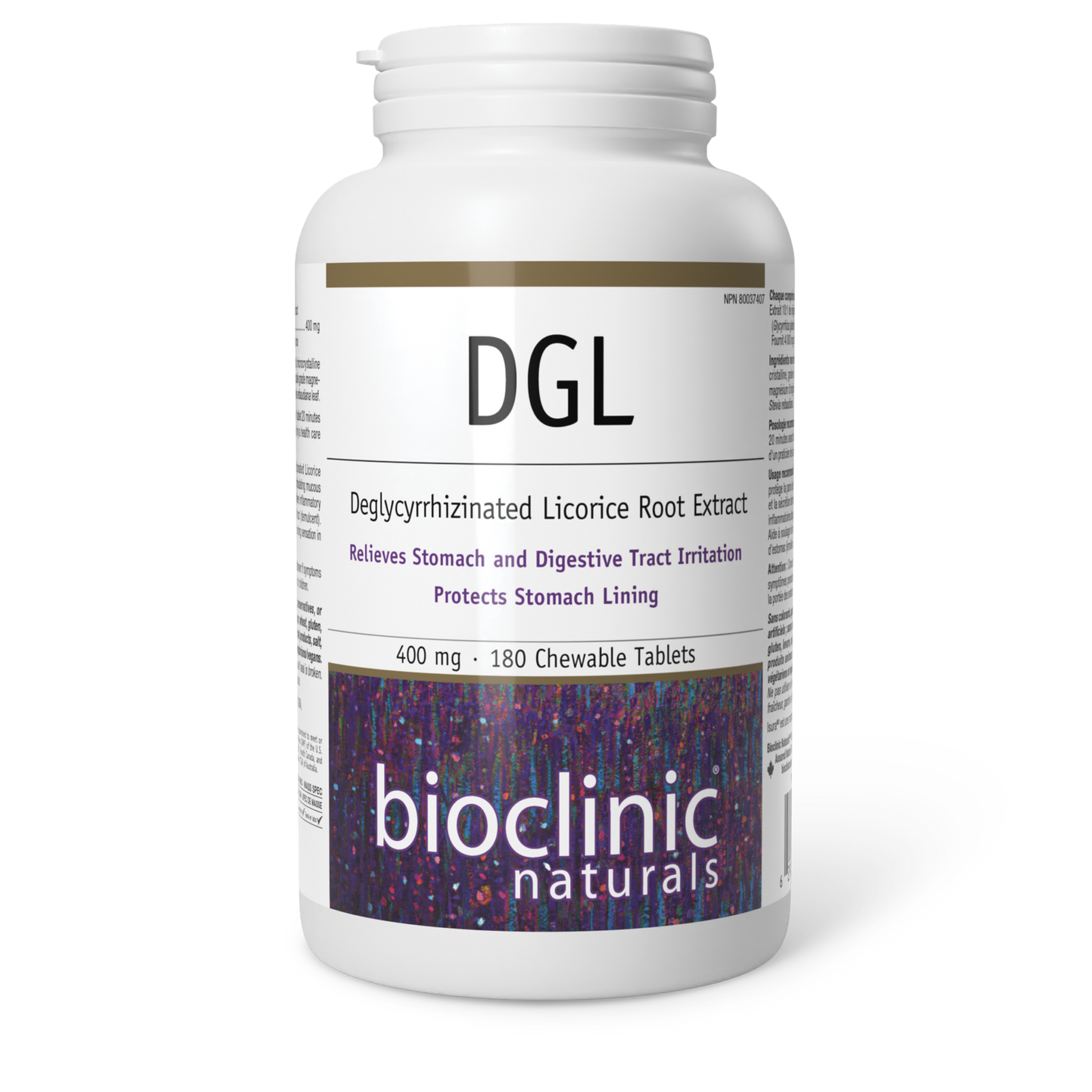 DGL · 400 mg (180 Chewable Tabs)