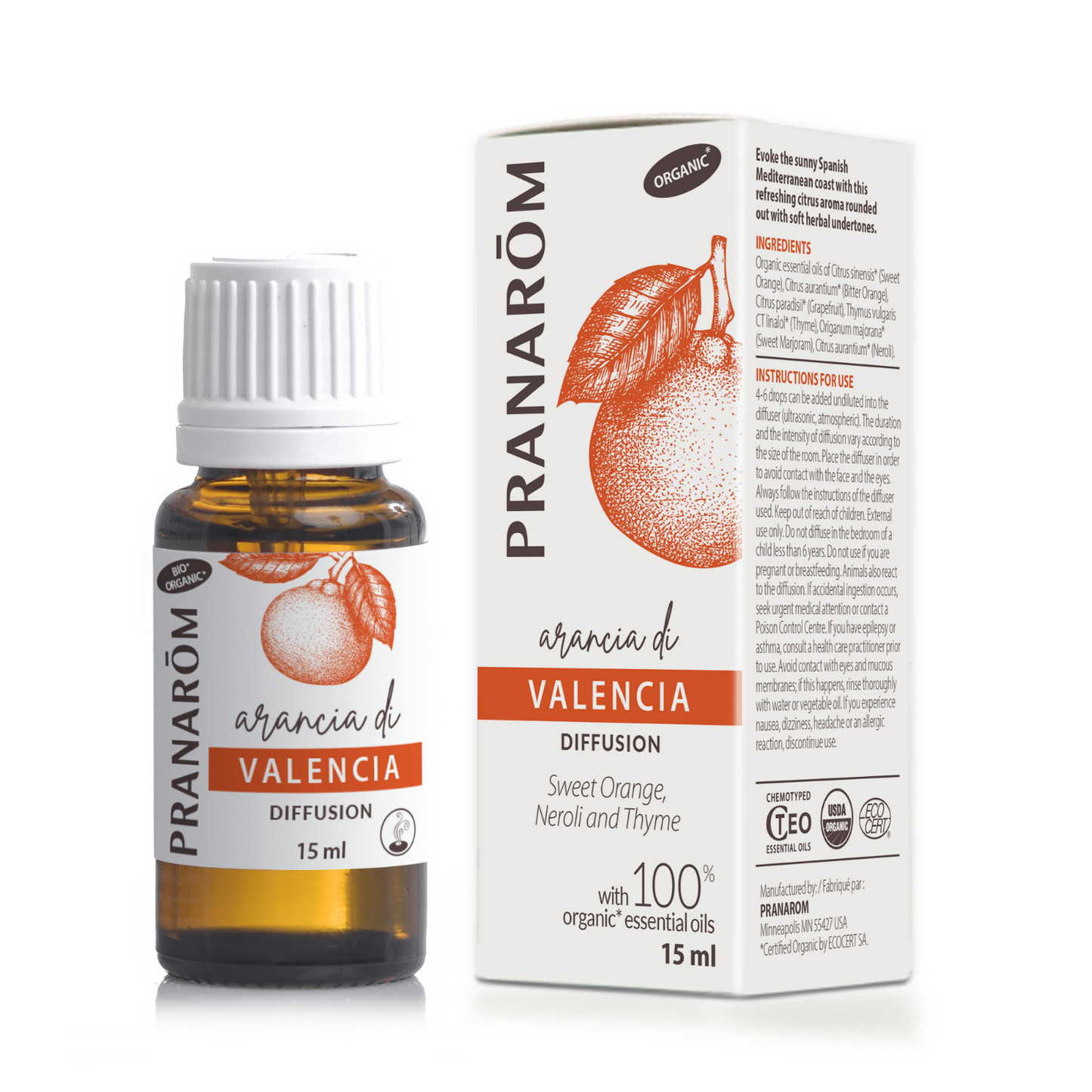 Valencia - Organic (15ml)