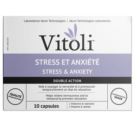 Vitoli Stress Et Anxiété (blister 10 Caps)