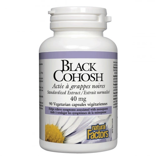 Black Cohosh Standardized Extract 40mg (90 Caps)