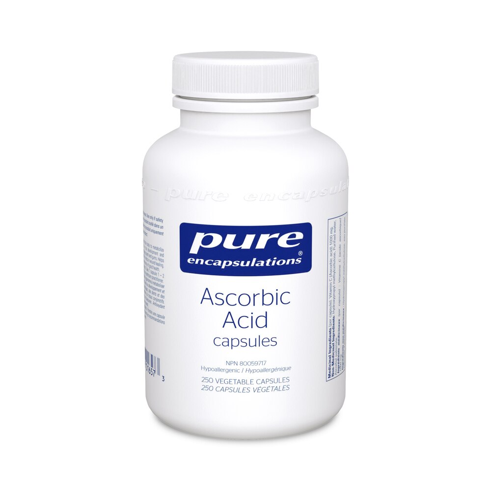 Ascorbic Acid Capsules (250 Capsules)
