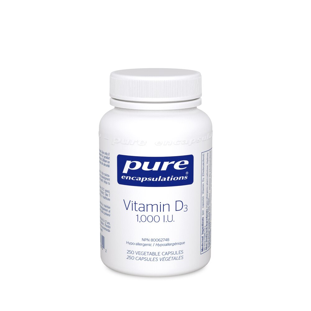 Vitamin D3 1000 IU (250) (250 Softgels)