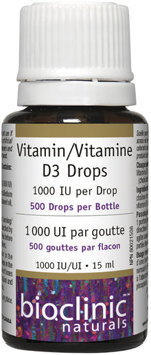 Vitamin D3 Drops · 1000 IU (15ml)