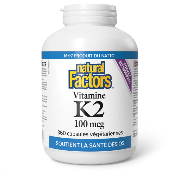 Vitamine K2 100mcg (360 Caps)