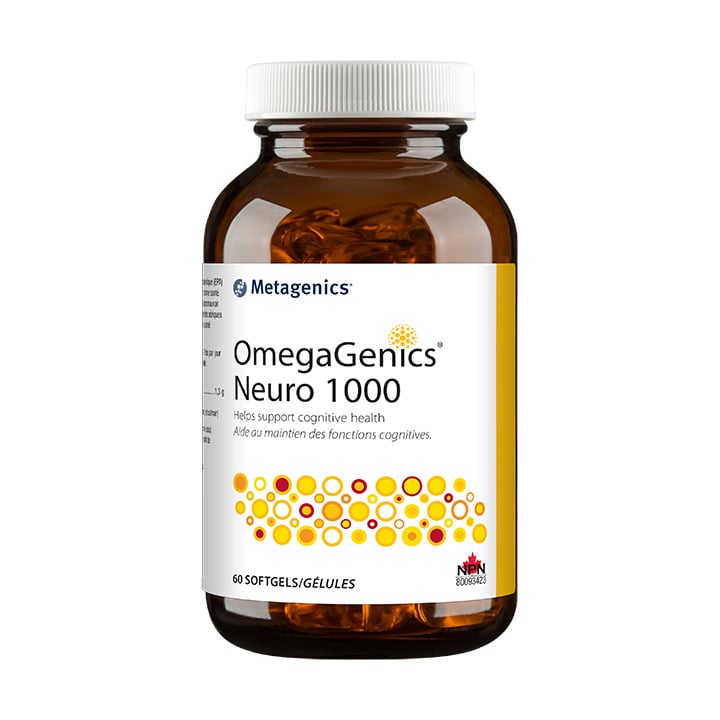 Omegagenics Neuro 1000 (60 Softgels)