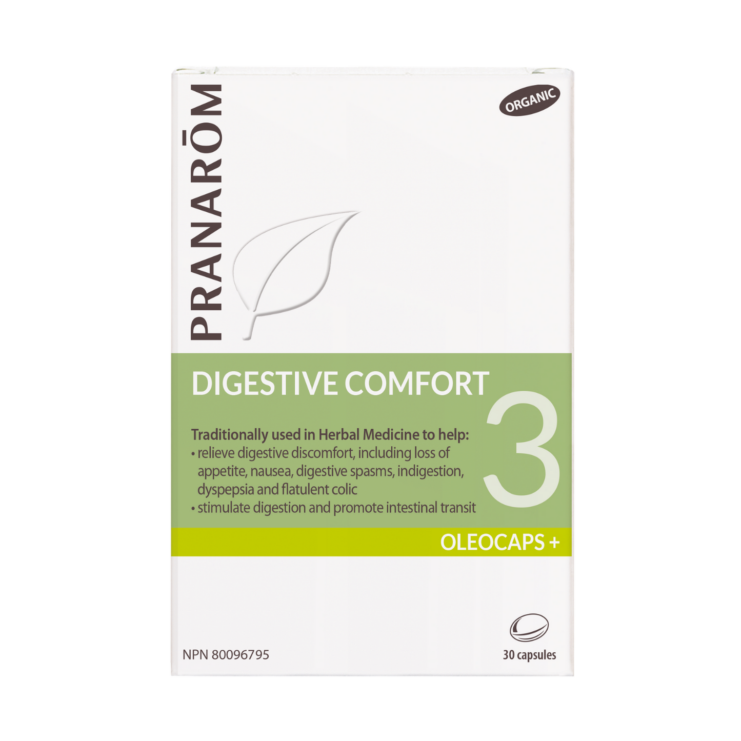 Oleocaps 3 - Digestive Comfort (30 Capsules)