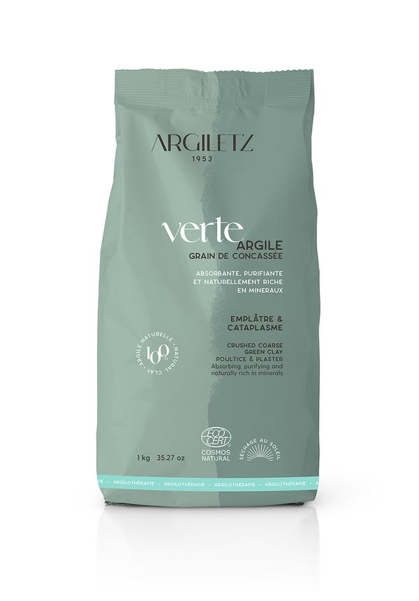 Argile Verte Grain De Concassée-cataplasme/emplâtre (1kg)