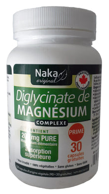 Magnesium Diglycinate 200mg Bonus (90+30v Caps)