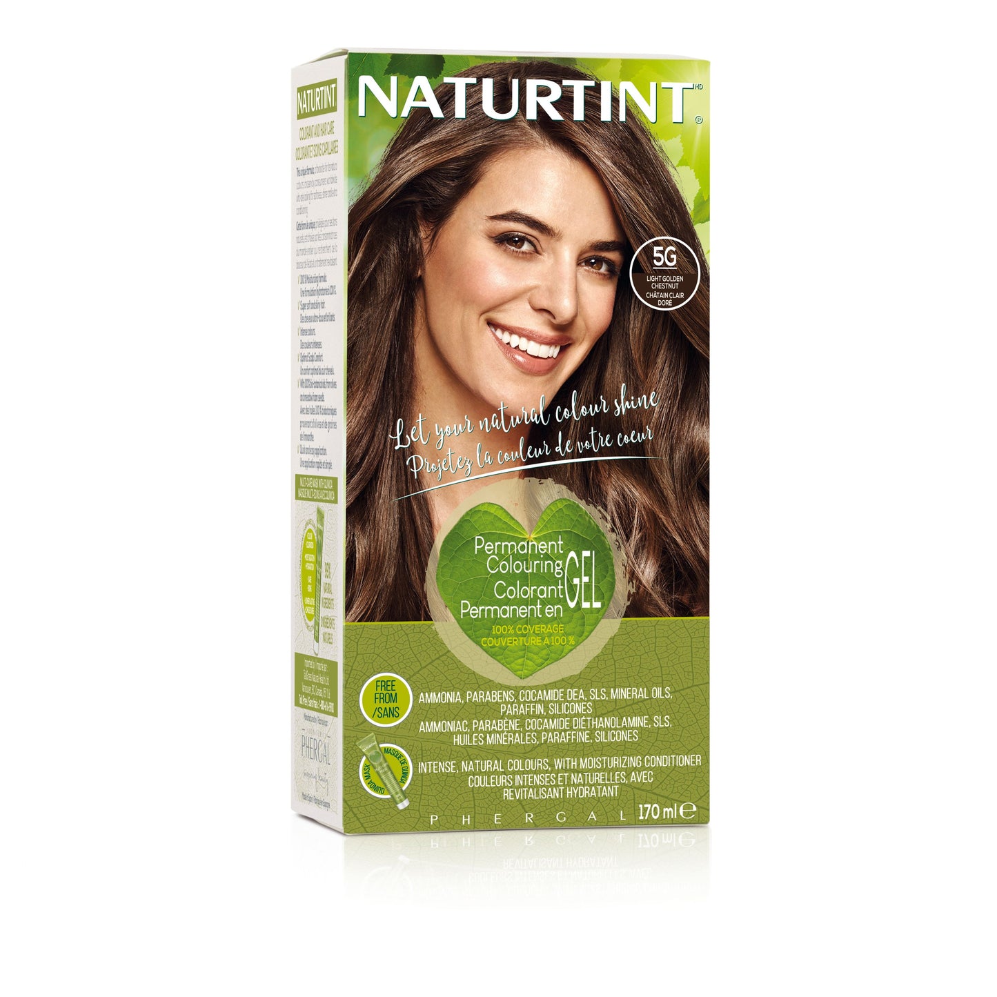 5G Light Golden Brown Hair Color (170ml)