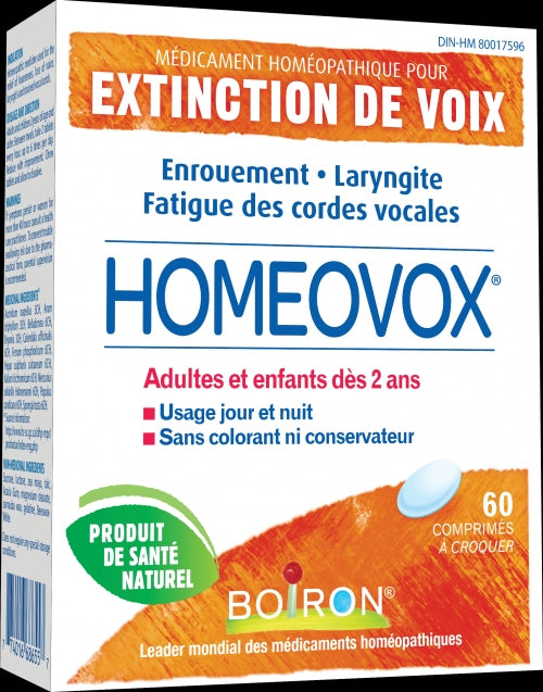 Homéovox (60 Comprimés)