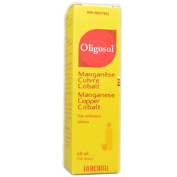 Manganèse-cuivre-cobalt Oligosol (60ml)