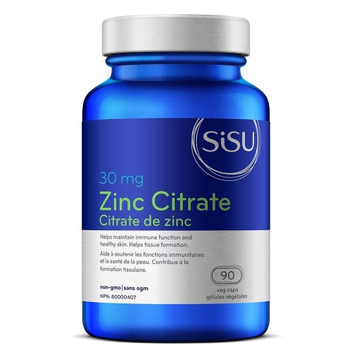 Citrate De Zinc 30mg (90 Gélules)