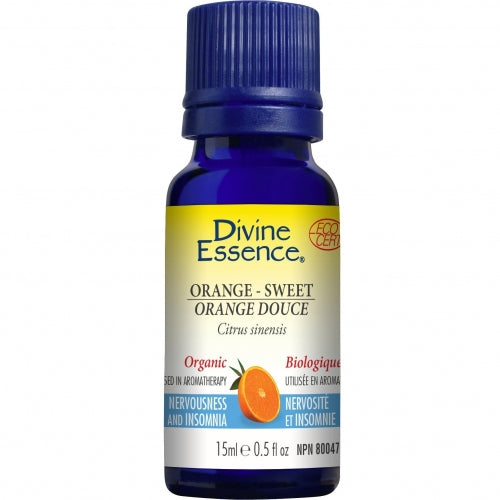 Organic Sweet Orange Essential Oil (15ml)