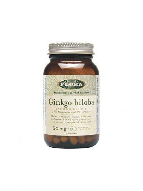 Ginkgo Biloba 60 mg (60 Capsules)