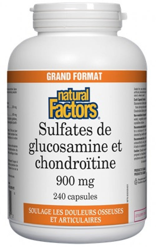 Sulfates De Glucosamine Et Chondroïtine (240 Caps)