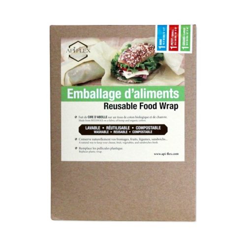 Emballage D'aliments Réutilisable Á Motif (paquet 3 Variés)