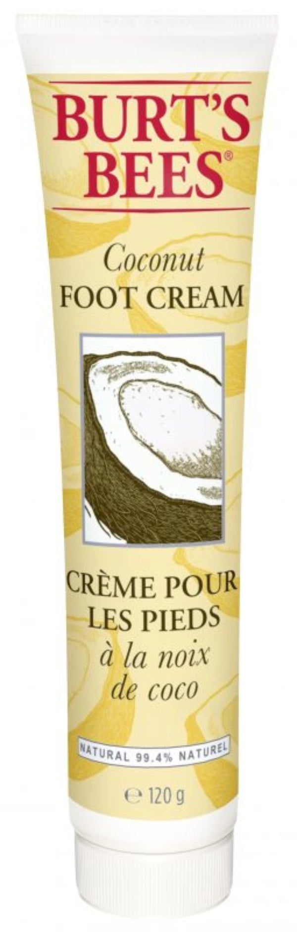 Crème Pour Les Pieds A La Noix De Coco (120g)