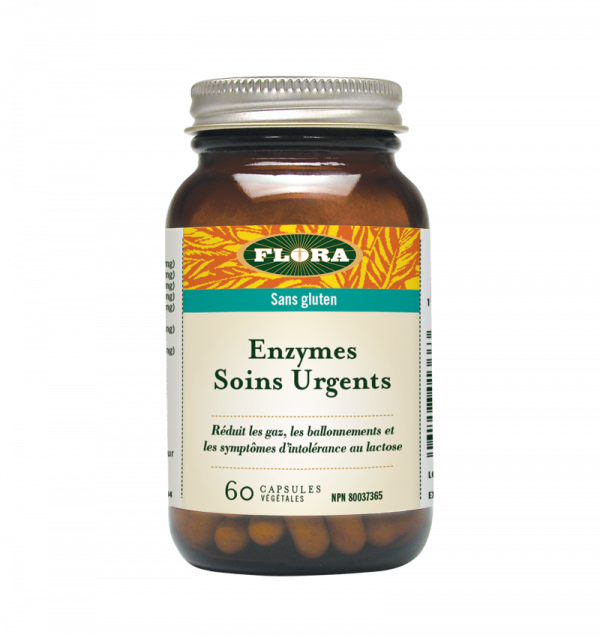 Enzymes Soins Urgents (60 Caps)