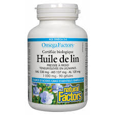 Omegafactors Huile De Lin 1000mg (90 Gélules)