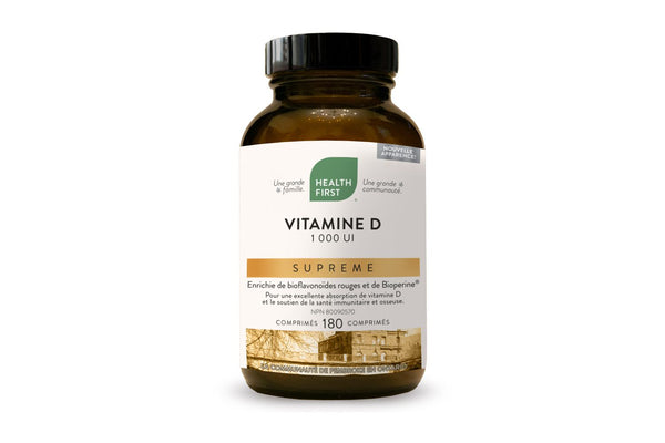 Vitamine D3 1000ui Supreme (180 Cos)