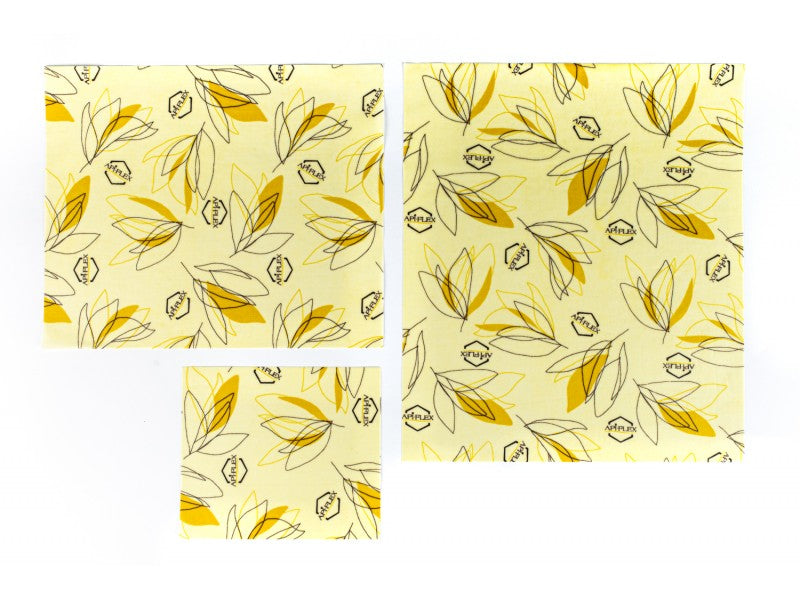 Patterned Reusable Food Wraps (3-Pack Assorted)