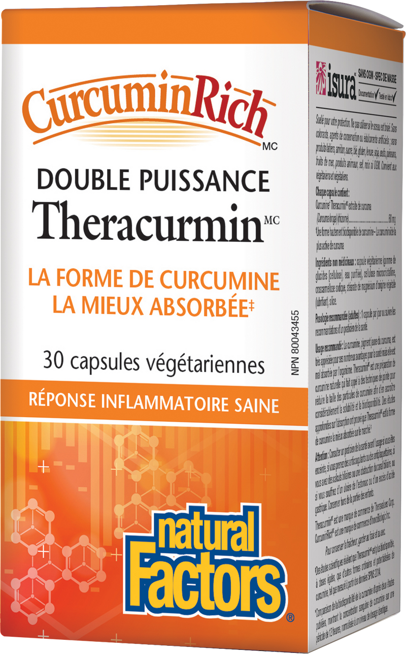 Theracurmin Double Puissance 60mg (30 Caps)