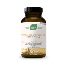 Vitamine D3 Plus K2 (120 Caps)