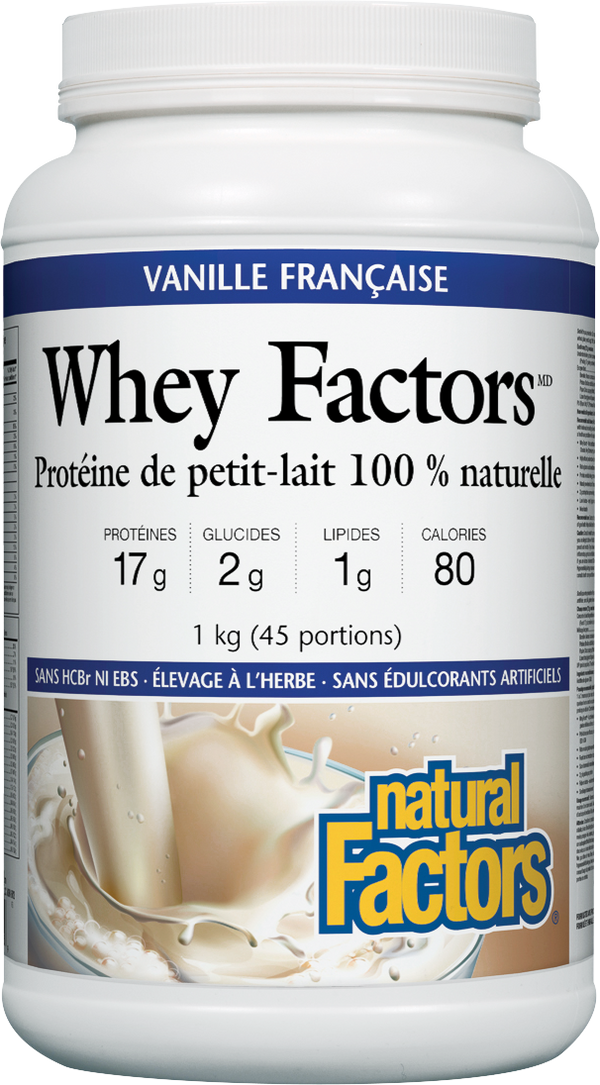 Whey Factors Vanille (1kg)cs
